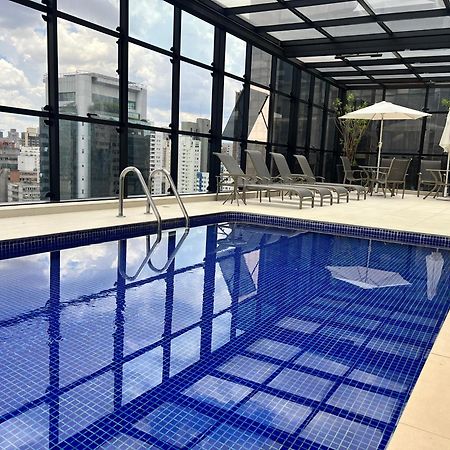 Flat-Hotel Faria Lima Itaim Sao Paulo, Garagem Inclusa ! 外观 照片
